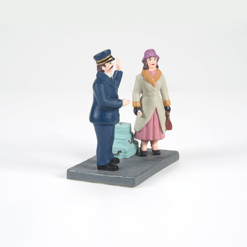 Department 56 Christmas in City Village Calling for A Porter