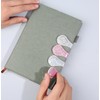 Leather Magnetic Bookmark Engraved Magnetic Suction Bookmark Bookmark Leather Magnetic