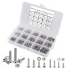 FandWay 900Pcs M2 M2.5 M3 Hex Socket Countersunk Screws,304 Stainless