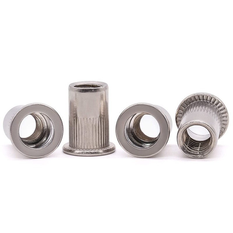 M12-1.75 x 22mm Rivet Nut Stainless Steel 304 (18/8), UNC