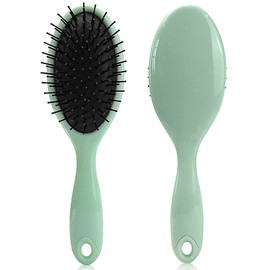 Vtrem Hair Brush for Women Men Oval Long Handle Massage Paddle Hairbrush Boar Bristle Hair Brushes Hair Dryer Cushion Hair Combs for Hair Smoothing Massaging Detangling, All Hair Types