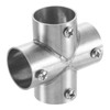 uxcell 1Pcs 4-Way Cross Pipe Fitting Connector, Fit 1 Inch(25mm)