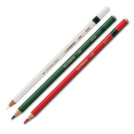 VASERINK3x Stabilo-All Pencils - Black, Red or White (Red-White-Green)
