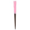 Aoba Chopsticks Natural Wood, Candy Ball Thread, Pink, 9.1 inches
