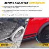 XUKEY 4Pcs Rally Sport Mud Flaps Bendable Splash Mudguard For