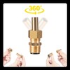 usvehj Swimming Pool Spa Brass Deck Jet Nozzle 590041 R0560400