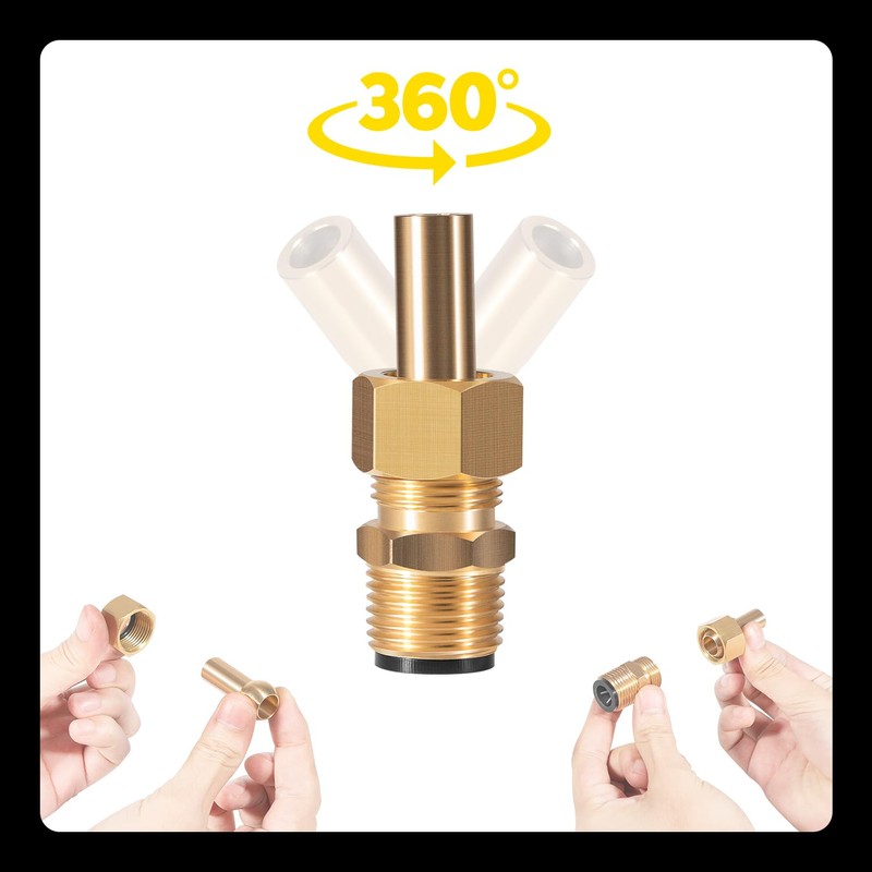 usvehj Swimming Pool Spa Brass Deck Jet Nozzle 590041 R0560400