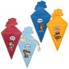 Papierdrachen 4 Felt School Cones - with Great Embroidery -