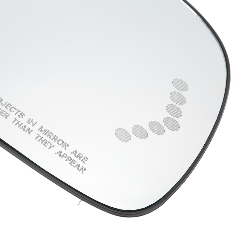 Side Heated Mirror Glass Rear View Mirror Glass with LED