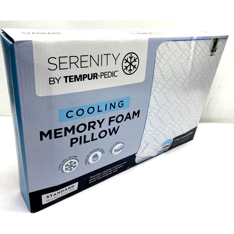 Tempur-Pedic Serenity by Tempur-Pedic Cooling Memory Foam Pillow - Standard