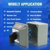 KEYMOO 25A Rotary Changeover Switch with Exterior Box, 4 Position