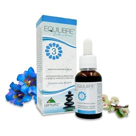 Lemuria - EQUILIBRE 3 - Utile per affrontare momenti di Vulnerabilità e Indecisione - Integratore Alimentare a base di Piante e Derivati - 30ml
