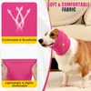 SlowTon 2 Packs Dog Calming Ear Muff and Hood Set