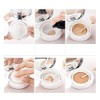 DNHCLL White Empty Luxurious Portable Air Cushion Puff Box BB