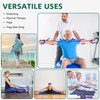 Abiarst Stretching Strap Yoga Straps for Physical Therapy, 10 Loops