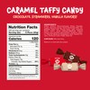Funtasty Caramel Candy Mix - Vanilla, Strawberry, Chocolate - Taffy