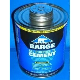 Original Barge All-Purpose Cement by Quabaug Corp TF Toluene-Free -1 Quart- by Barge Cement