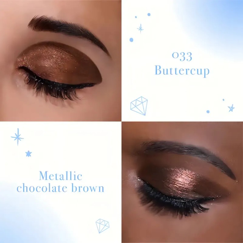 Sombra Líquida Moira Cosmetics Con Glitter Diamon Daze Tono 33