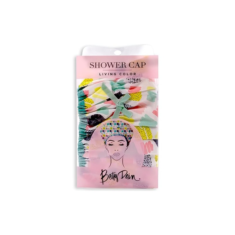 Betty Dain Fashionista Collection Gorro Ducha Forro Resistente Moho Exterior