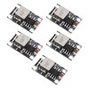 YINETTECH 5PCS DC-DC Step-Down PCB Power Supply Module 5V-30V Input