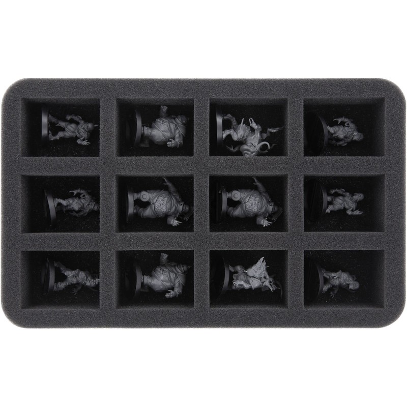 Feldherr Half-Size Case 50 Compatible with Blood Bowl: Skull-Tribe Slaughterers