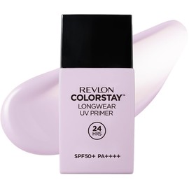 【Renewal】 Revlon Colorstay Longwear UV Primer 002 Lavender Makeup Base Primer SPF 50+ PA++++ Sunscreen Anti-shine Primer Makeup Base
