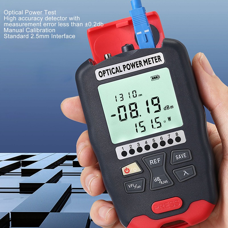Optical Fiber Power Meter 3 in 1 Optical Power Tester