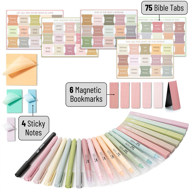 Mr. Pen- Bible Journaling Kit, Bible Highlighters and Pens No