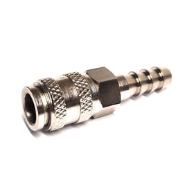 Rectus 21 Type - Quick Connector Female with 8mm Hosetail Used on Water Fed Pole Systems