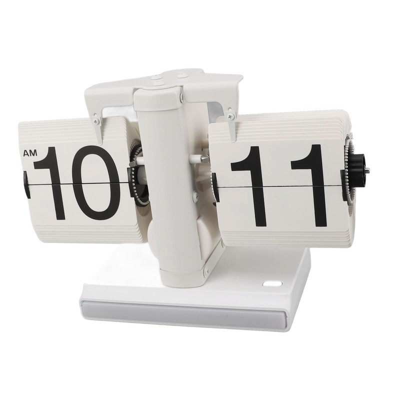 Retro Digital Flip Down Clock Battery Powered Flip Desk Clock