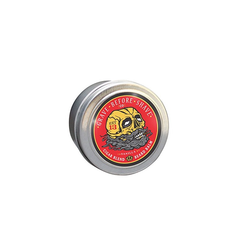 GRAVE BEFORE SHAVE Cigar Blend Beard Pack (Cigar/Vanilla Scent)