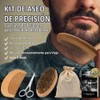 Actualizado barba Grooming Kit w / acondicionador de barba, aceite