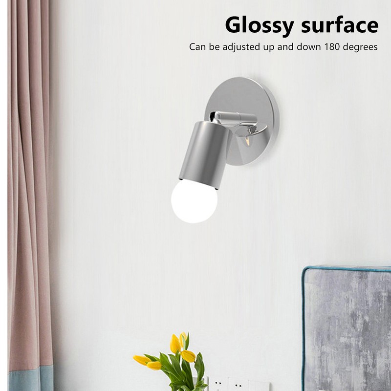E27 E26 Wall Lamp Base 180 Degrees Up and Down