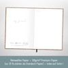 paper&you® Bullet Journal Dotted A5 with Elastic Band "Cork" 156