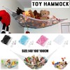 AIMALL Soft Large Toy Hammock Mesh Net Bedroom Nursery Storage
