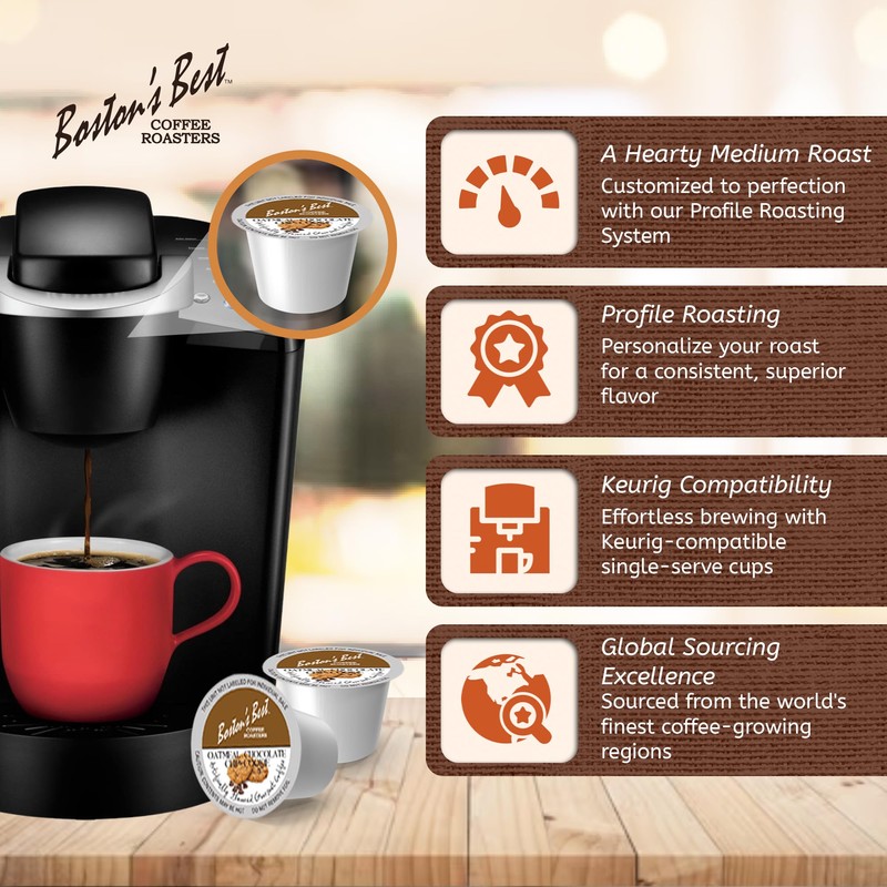 Boston’s Best - Oatmeal Chocolate Chip Cookie Flavored Coffee Blend,