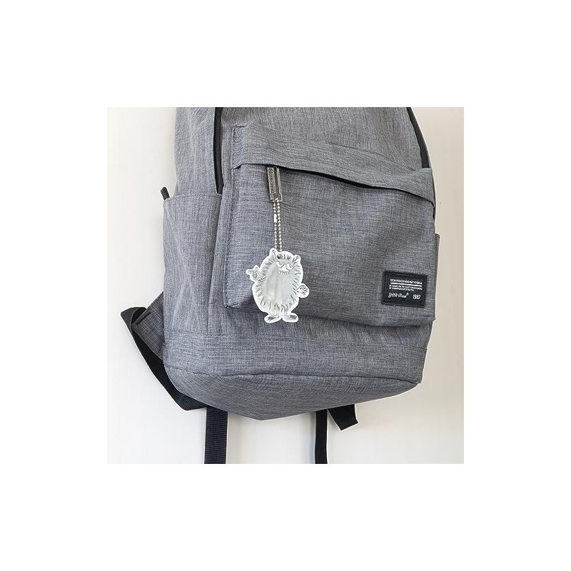 Glimmis Grimmis Moomin Print Stinky Scandinavian Reflector Keychain Retroreflective Material