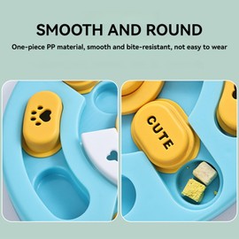 MANGOKKA Dog Puzzle Toys Interactive, Mentally Stimulating Toy Slow Feeder, Squeaky Dog Enrichment Toys, Dogs Food Toy for IQ Training Puppy Cats as Puppy Gifts (Green and Yellow)