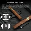 TISFA Cigar Ashtray Set, Portable Ash tray for Outdoor, Hole