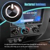 Xomzema 3Pcs Upgraded Control Switch Knob for Jeep Wrangler 1999-2006,Air