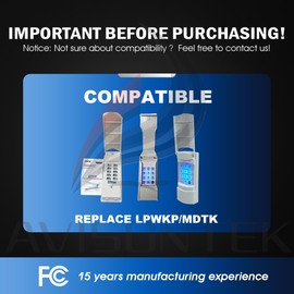 1 for LPWKP/MDTK Megacode Linear Garage Door Opener Keypad 3-Year-Warranty