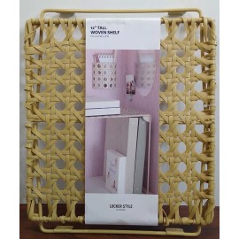 U Brands 12" Woven Locker Shelf Style Tan