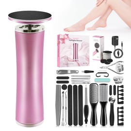 TAOMAND Electric Foot Callus Remover with 36 in 1 Pedicure Kit | Adjustable Speed | Up to 800 RPM | 60 Pcs Sandpaper Discs | Professional Electric Callus Remover for Feet for Dead Skin and Calluses