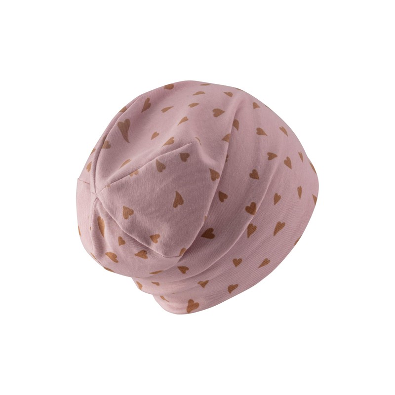 Sterntaler Girls Hearts Beanie Hat, Velvet pink., 51