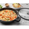 ZAVOR Noir 6 Qt Sauté Pan - Premium Cast Aluminum