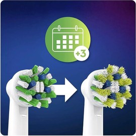 Oral-B Oral-B Cross Action Replacement Toothbrush Heads Value Pack- 4 Count Original