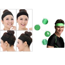 Trendbox 1 Set (12 Colors) Colorful Yoga Fashion Stretchy Hairband Headband Hair Wrap Sweatband Elastic Sports Gym Dance Exercise Casual Wear