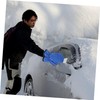 Outanaya One Car Ice Scraper Winter Snow Shovel with Brush