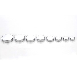 8 pcs Mirror Screw Pure Copper Flat Cap Decorative Cover Nails, Standoff Screws, Cap Nails for Advertising Screw Fasteners, Bathroom, Mirror, Bright Gold 12mm