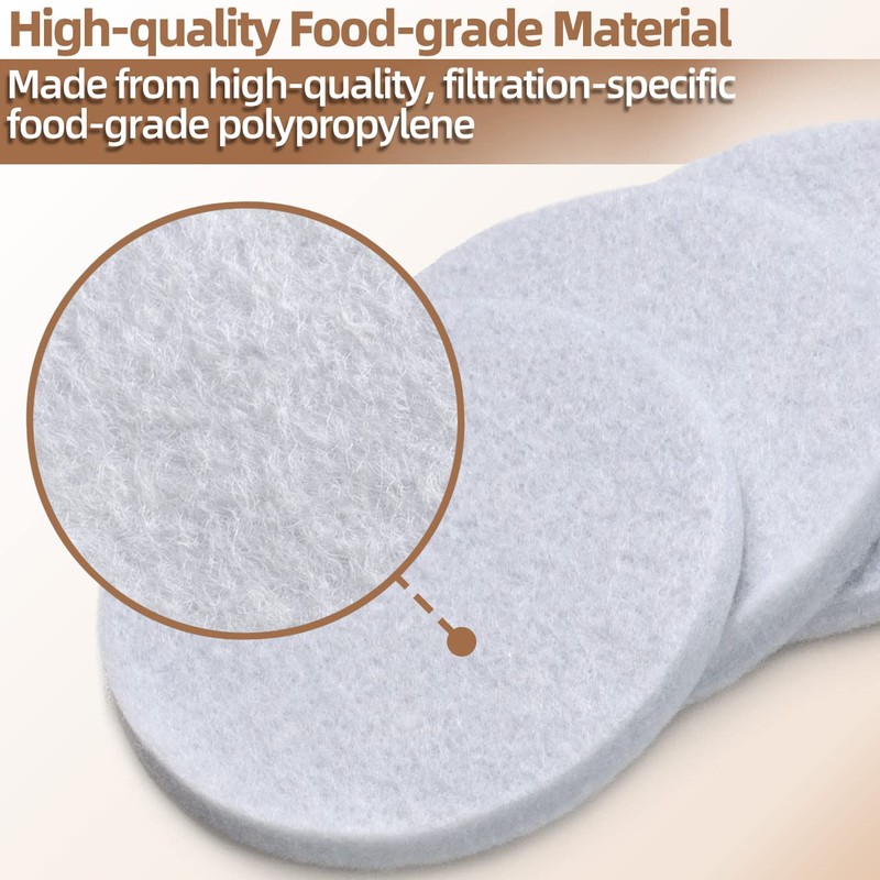 Coffee Filters for Cold Brew Maker - 10-Pack Reusable Coffee